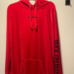 Juicy Couture velour hooded dress